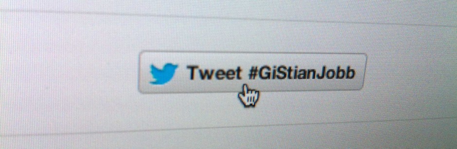 #GiStianJobb tweet