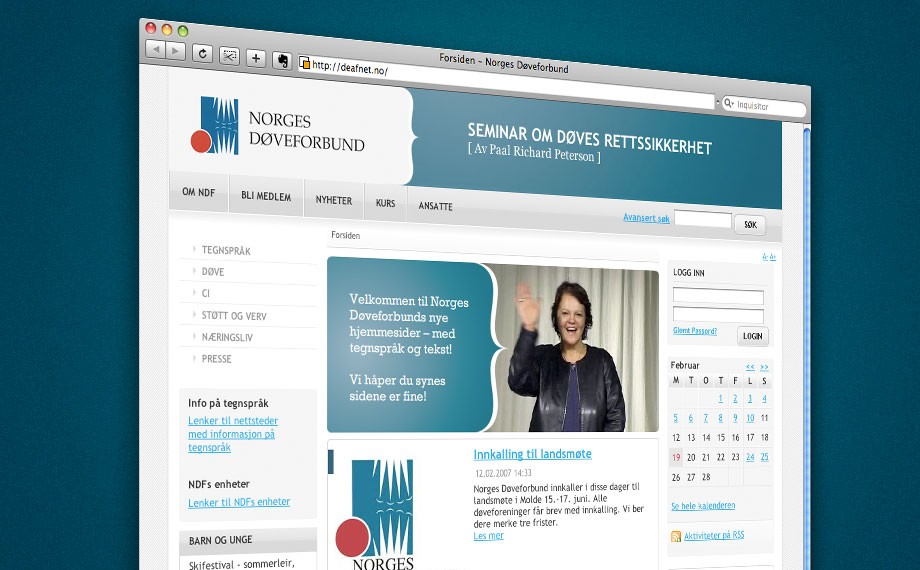 Norges D&oslash;veforbund